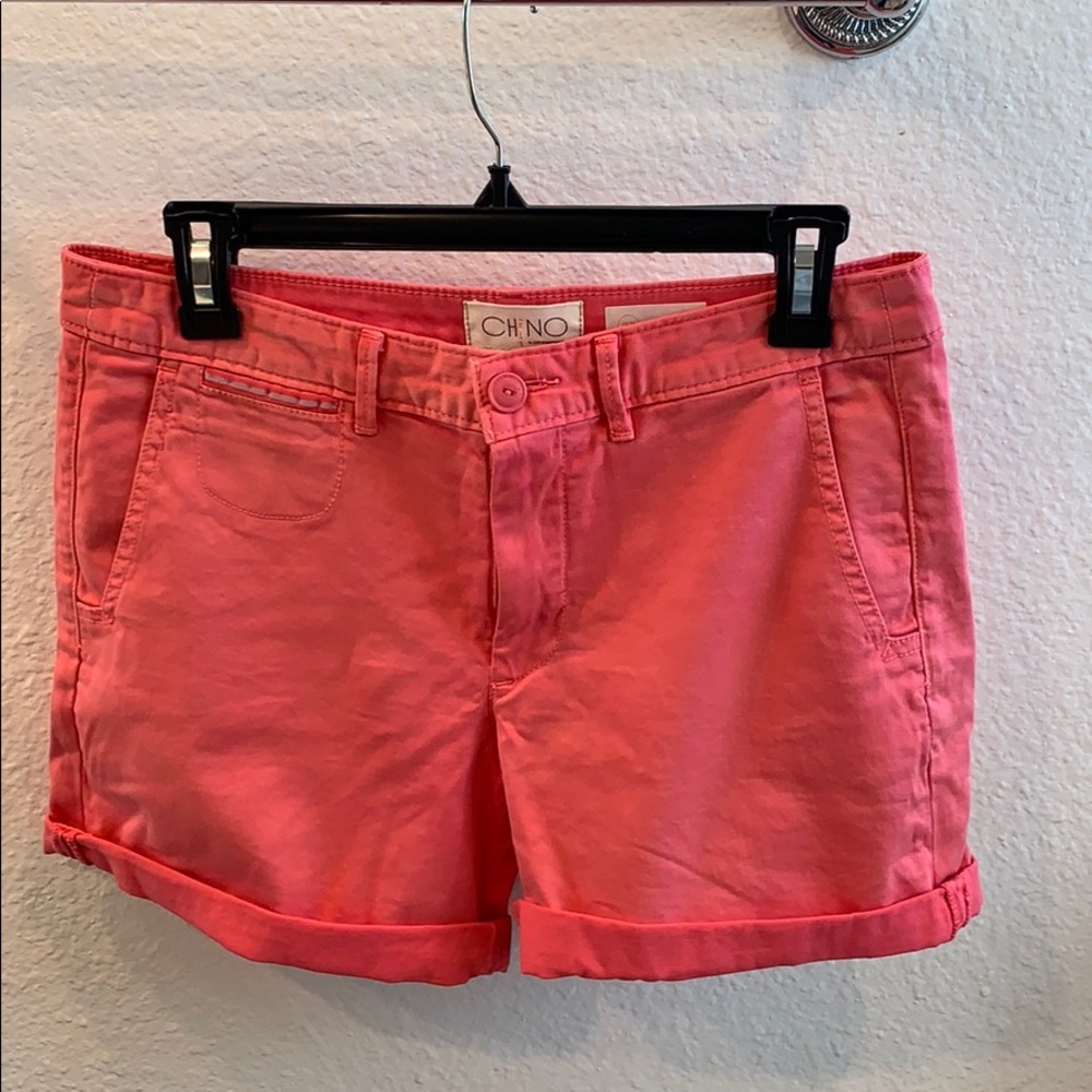 Anthropology pink shorts